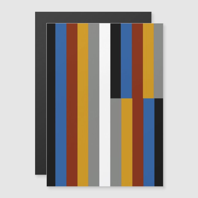 Freak Pride Flag Magneteinladung (Vorne/Hinten)