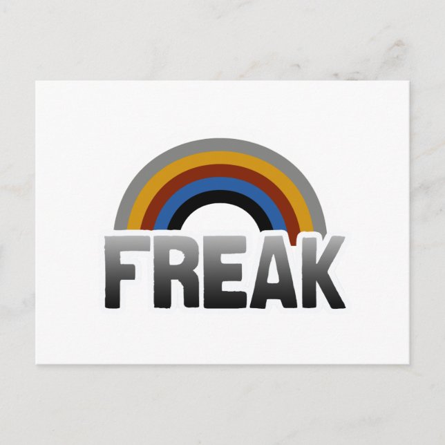 Freak Pride Postkarte (Vorderseite)