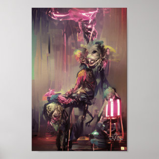 FREAK SHOW Fantasy Art Illustrations Poster