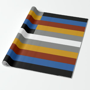 Freak-Stolz-Flagge Geschenkpapier