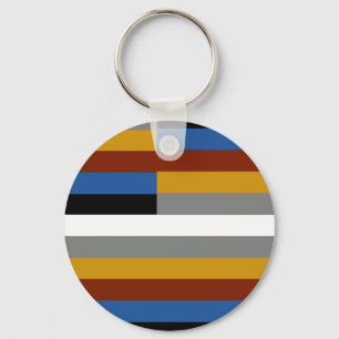 Freak-Stolz-Flagge Schlüsselanhänger