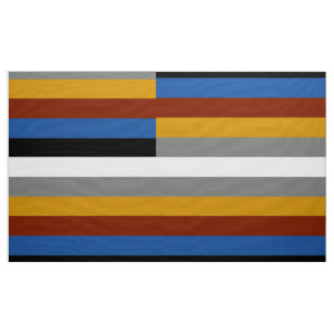 Freak-Stolz-Flagge Stoff