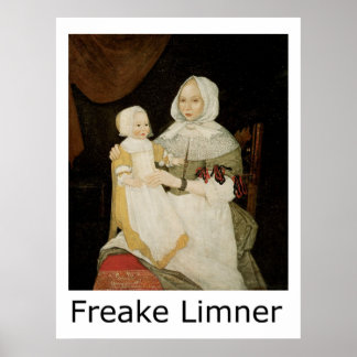 Freake Limner Mrs. Elizabeth Freake und Baby Mary Poster