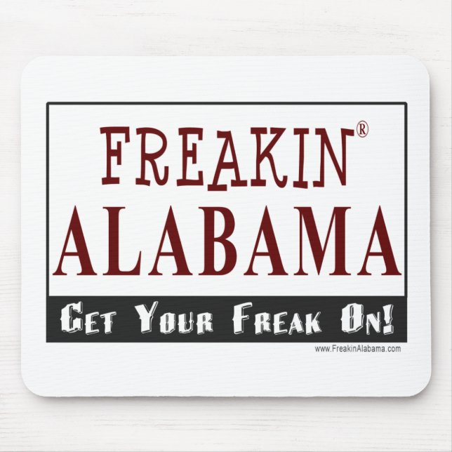FreakinAlabama.com - Mausunterlage Mousepad (Vorne)