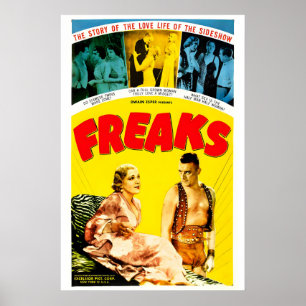 Freaks 1932 Filmplakat Klassischer Hollywood-Film Poster