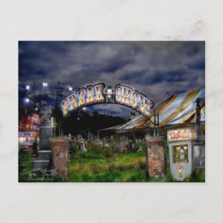 Freakshow Postkarte