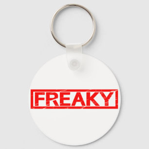 Freaky Briefmarke Schlüsselanhänger