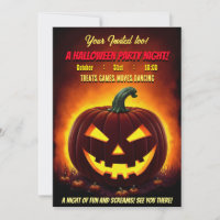 Freaky Halloween Pumkin Party