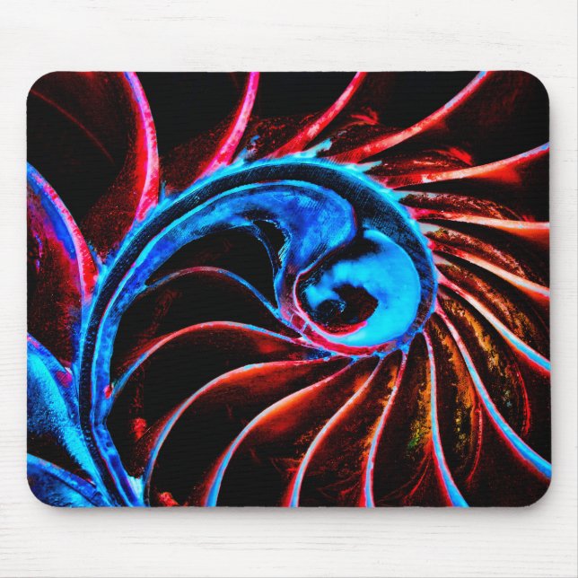 Freaky Nautilus Mousepad (Vorne)