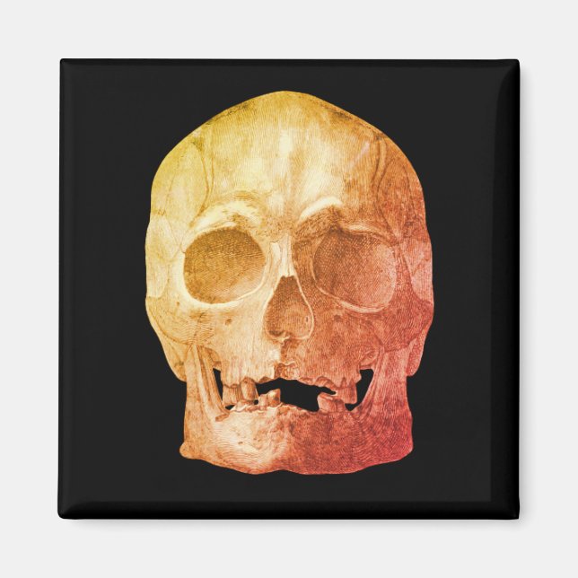 Freaky Skull Magnet (Vorne)