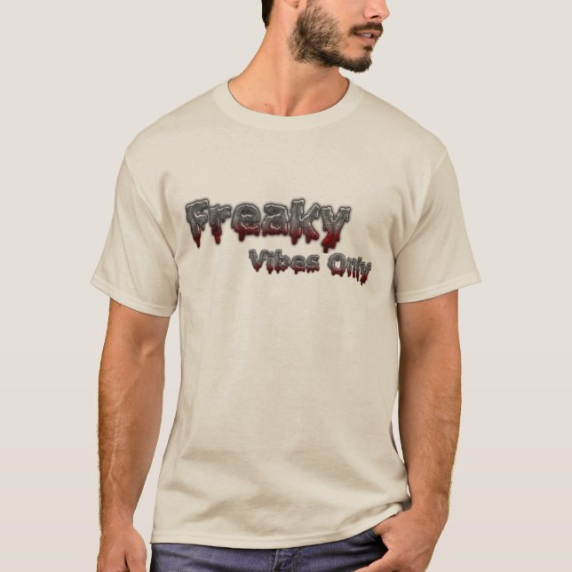 "Freaky Vibes Only"-dgn3 by Maaya Prints, Men's T-Shirt (Vorderseite)