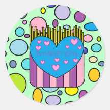 FreakyFryShy-Sticker