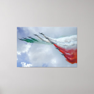 Frecce Tricolori Leinwanddruck