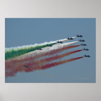 Frecce Tricolori Poster Printwerbung