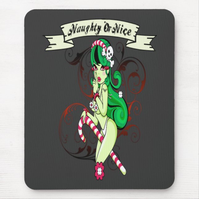Frech oder Nizza - Mousepad (Vorne)
