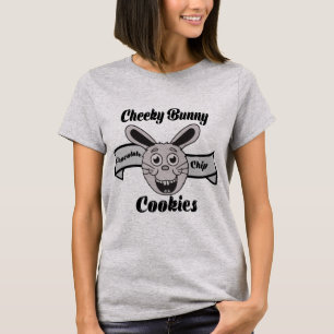 Freche Bunny Schokoladen Chip Cookies T-Shirt