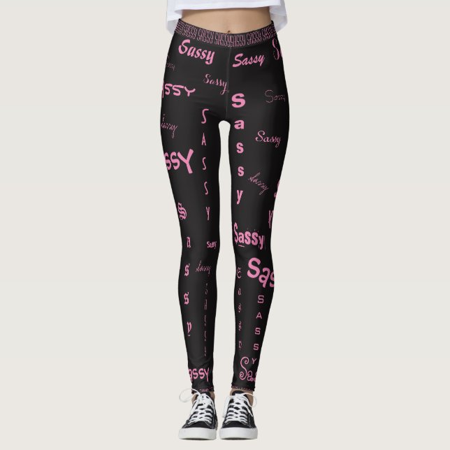 Freche Hosen Leggings (Vorderseite)