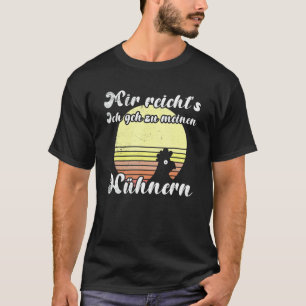 Freche Hühner-Sonnenuntergang Geh Zu Meine Hühnern T-Shirt