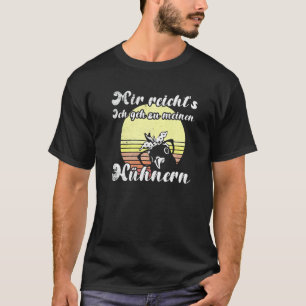 Freche Hühner-Sonnenuntergang Geh Zu Meine Hühnern T-Shirt