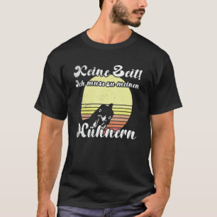 Freche Hühner-Sonnenuntergang Muss Haben Für Meine T-Shirt