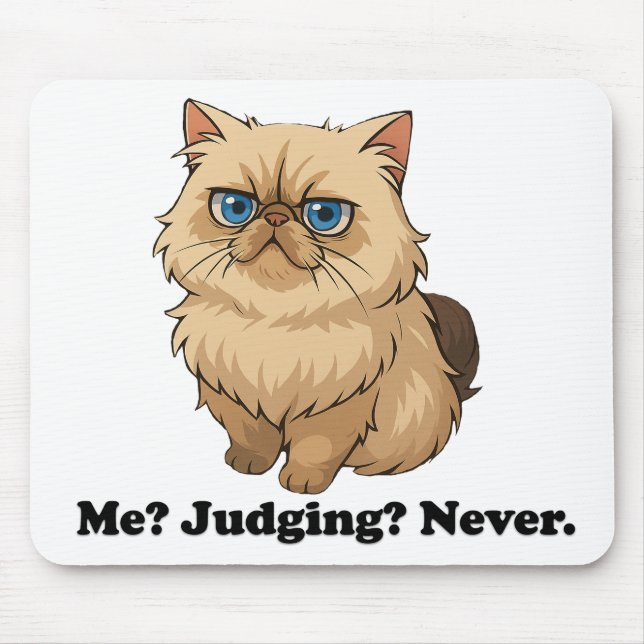 Freche Katze-Mauspad Mousepad (Vorne)
