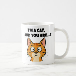 Freche Katzen-Tasse Kaffeetasse