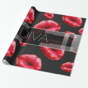 Freche kleine Diva Geschenkpapier