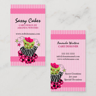 Freche Kuchen-Bäckerei Visitenkarte