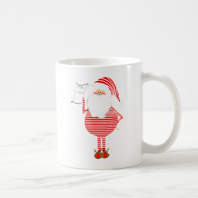 Freche Listen-Kaffee-Tasse Tasse (Rechts)