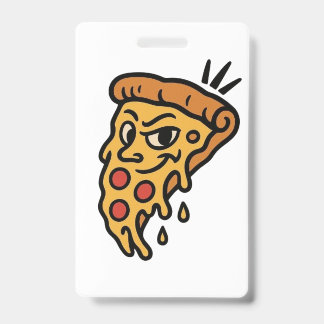 🍕 Freche Pizzascheibe Ausweis