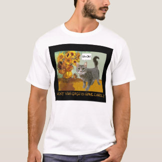 Freche Van- Goghkatze 3 T-Shirt