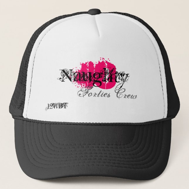 Freche Vierziger 12WBT Truckerkappe (Vorderseite)