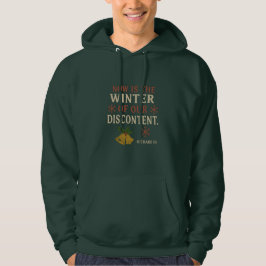 Freche Weihnachts-Shakespeare-Zitate Hoodie