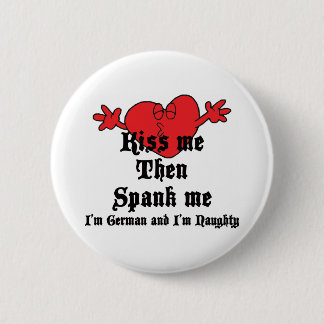 Frecher Deutscher Button