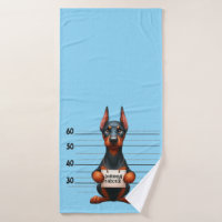 Frecher Dobermann Pinscher