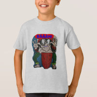 Frecher Rotzbengel streckt die Zunge raus  T-Shirt