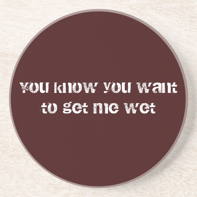 frecher Untersetzer (Vorne)