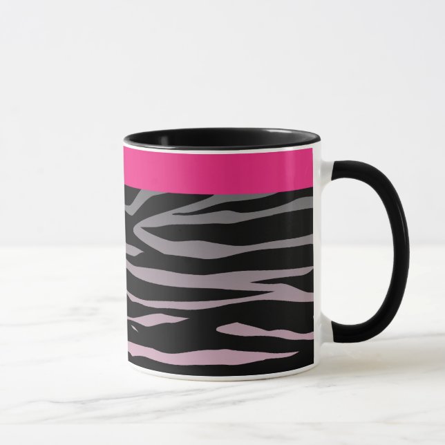 Frecher Zebra Tasse (Rechts)