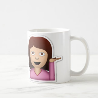 Freches emoji tasse
