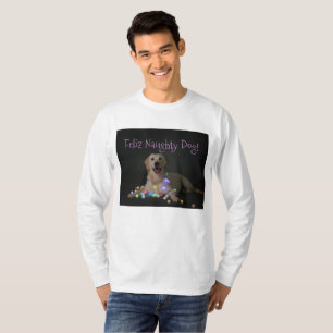 Freches HundeweihnachtsT-Shirt T-Shirt