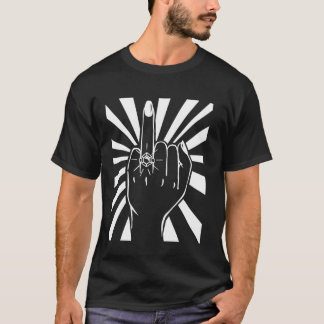 Freches Ringfinger Hochzeit Junggesellinnenabschie T-Shirt