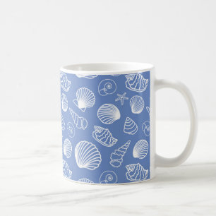 Freches Seashell-Muster Tasse