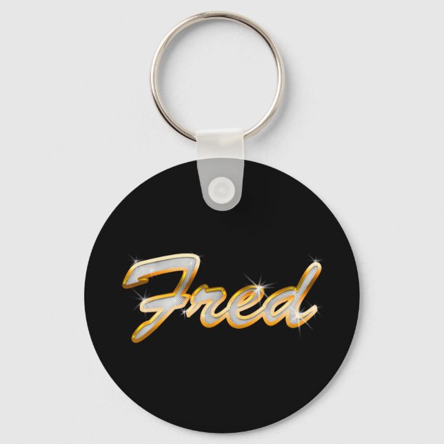 Fred Bling Schlüsselanhänger (Vorderseite)