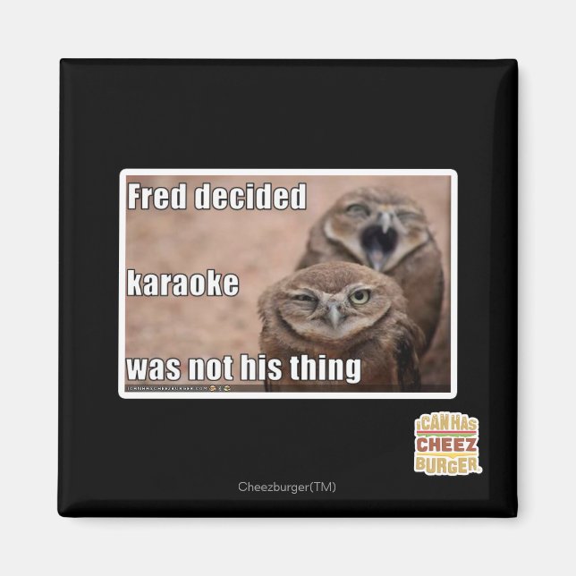 Fred entschied magnet (Vorne)