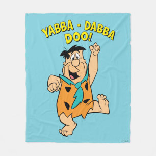 Fred Flintstone Yabba-Dabba Doo! Fleecedecke