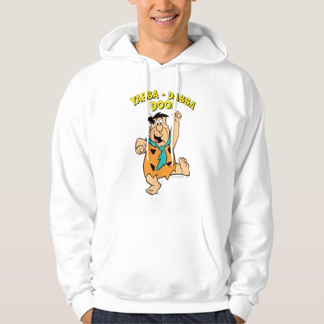 Fred Flintstone Yabba-Dabba Doo! Hoodie (Vorderseite)