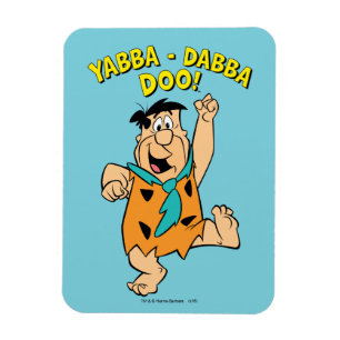 Fred Flintstone Yabba-Dabba Doo! Magnet