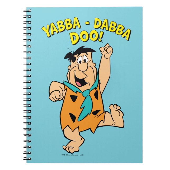 Fred Flintstone Yabba-Dabba Doo! Notizblock (Vorderseite)