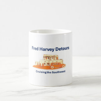 Fred Harvey Gedenkkaffee Tasse