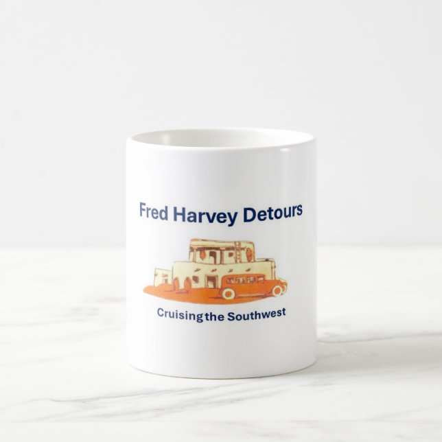 Fred Harvey Gedenkkaffee Tasse (Mittel)